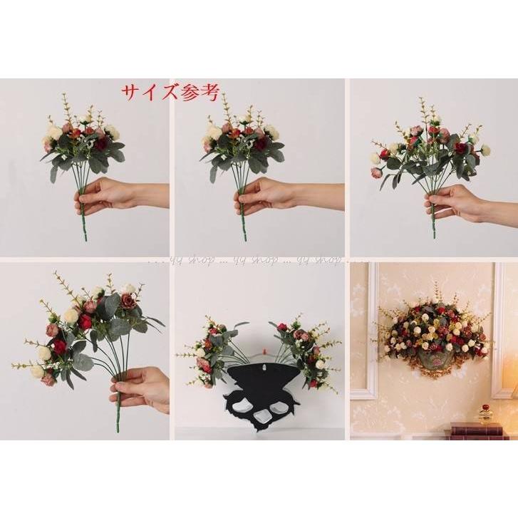 A06978 1020T20-2-2壁飾り 人工観葉植物 壁掛けインテリア ディスプレイ 壁掛けミックスグリーン 造花 壁掛け_7