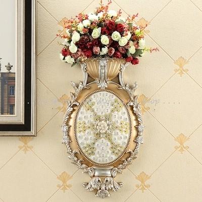 A06993 1020T22-1-2壁飾り 人工観葉植物 壁掛けインテリア ディスプレイ 壁掛けミックスグリーン 造花 壁掛け