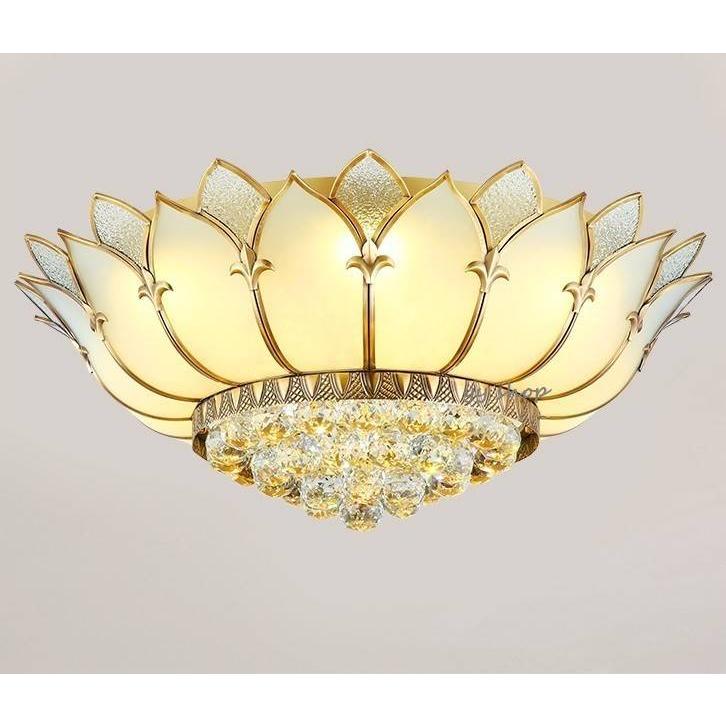 A07269 920L29-8水晶.銅.高級ペンダントライト．洋風照明　シャンデリア　北欧デザイン シーリングライト不可 天井照明 8灯