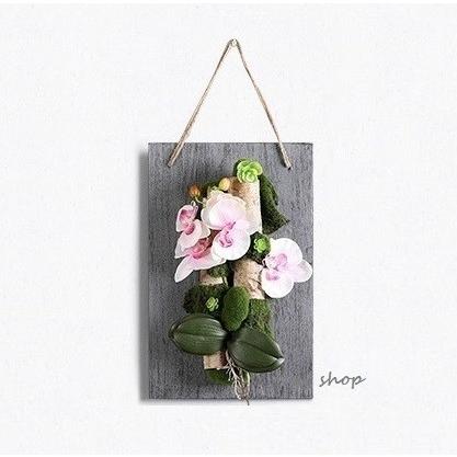 A06447 0920T8-2-1壁飾り 人工観葉植物 壁掛けインテリア ディスプレイ  