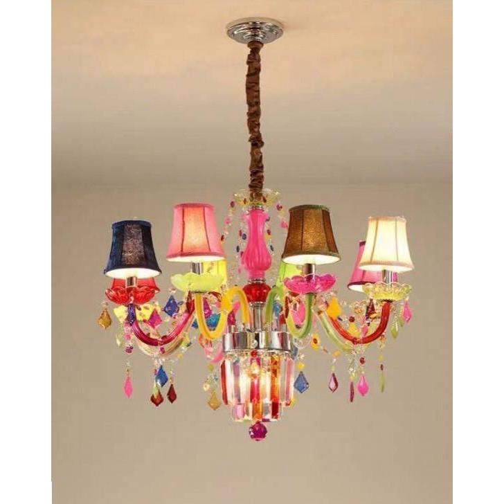 A08040 豪華水晶天井照明 ペンダントライト　洋風照明 シャンデリア　北欧デザイン シーリングライト不可 8灯