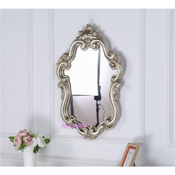 A08036 豪華鏡 アンティーク調 壁掛け鏡 壁掛け 壁掛けミラー ウォールミラー 78x85