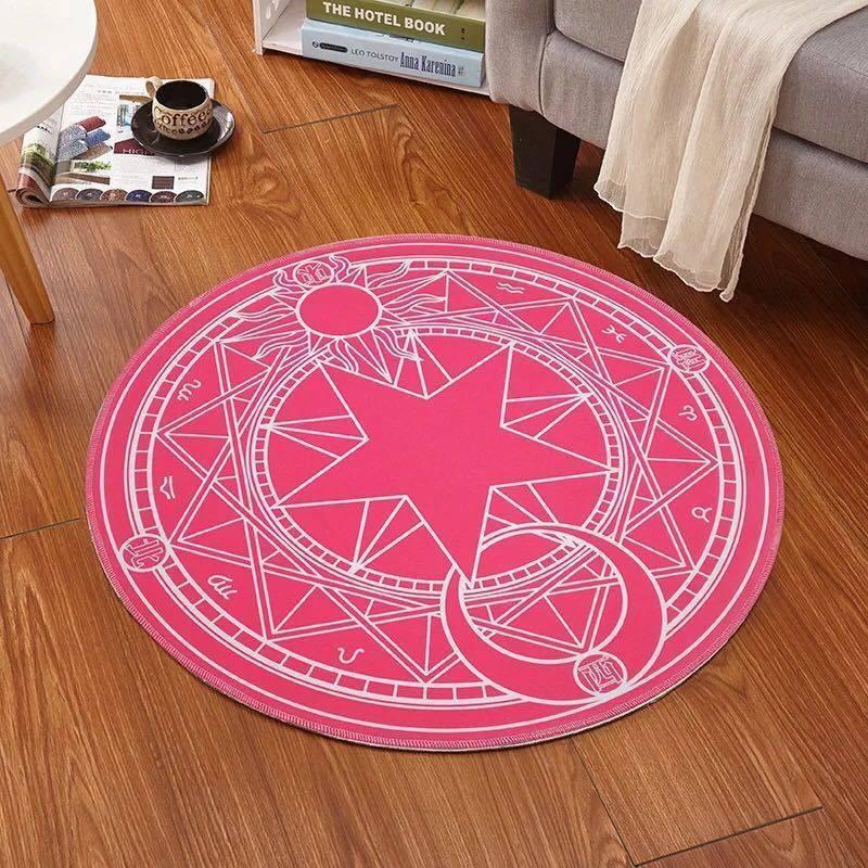 A29421 リビングマット 玄関マット カーペット ．ラグマット 滑り止め 80cm