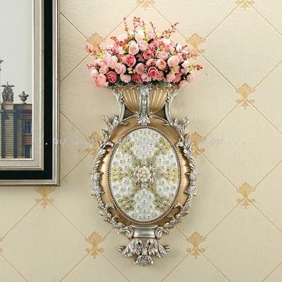 A06994 1020T22-1-3壁飾り 人工観葉植物 壁掛けインテリア ディスプレイ 壁掛けミックスグリーン 造花 壁掛け
