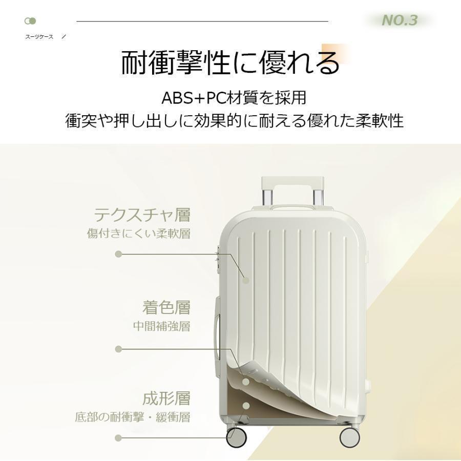 ❤️新品❤️スーツケース USBポート付き 機内持ち込みカップホルダー付き Mサイズ 即納 スーツケース USBポート付き Mサイズ カップホルダー付き