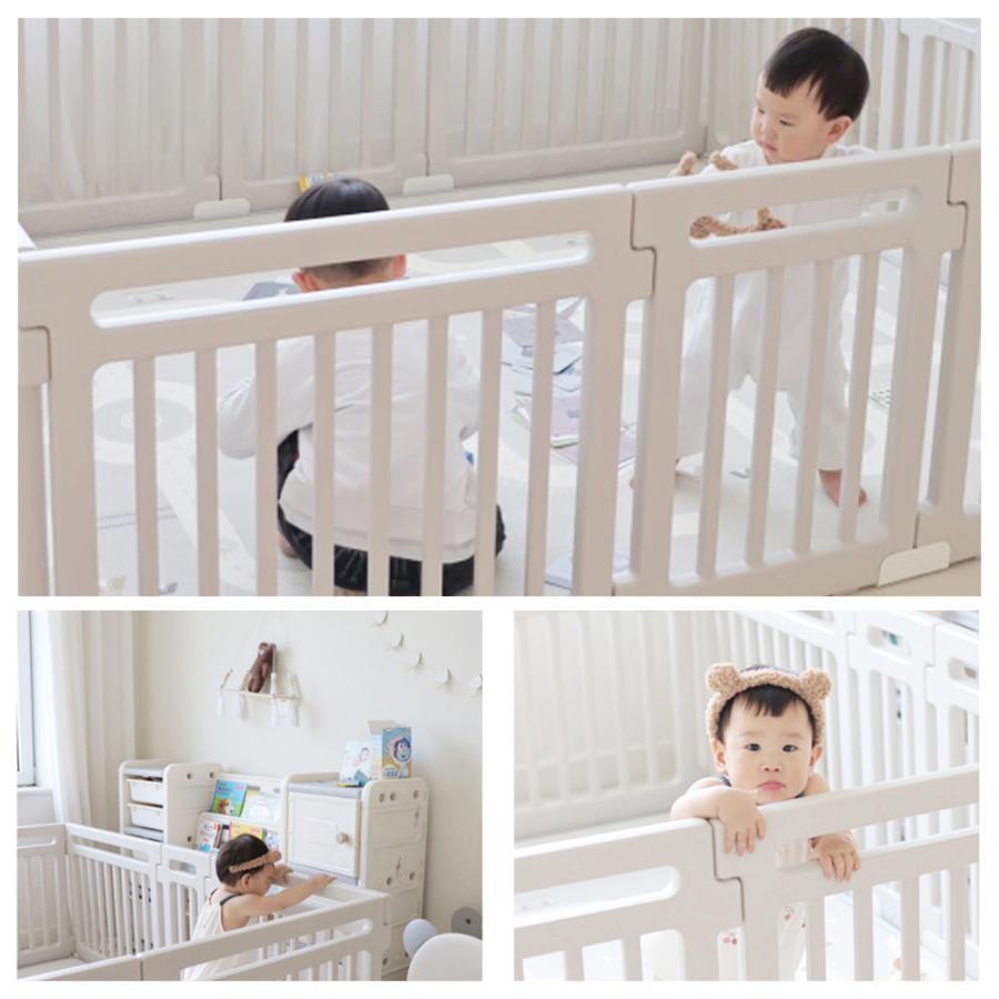 未使用品 ベビーサークル 置くだけ ドア付き180×200cm 簡単組み立て coomo-jp_n511p172607