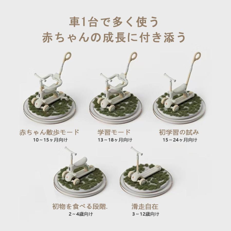 子供用三輪車 キックボード キックバイク 手押し棒　乗用玩具 ペダル無し セーフティーガード付き シンプル おしゃれ おもちゃ かわいい  誕生日 プレゼント_7