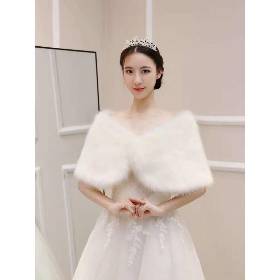 豪華肩掛け 大判ショール ファーストール ．毛皮風ケープ 結婚式 ボレロ ポンチョ 豪華肩掛け 大判ショール ファーストール ．毛皮風ケープ結婚式 ボレロ