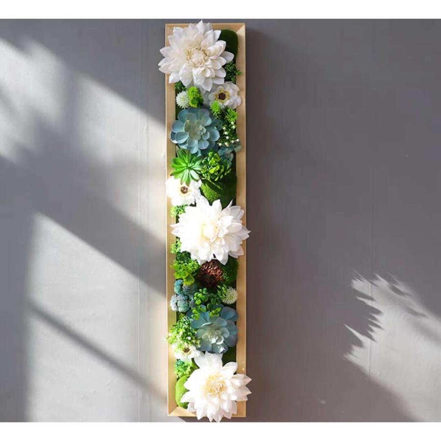 壁飾り 人工観葉植物 壁掛けインテリア ディスプレイ 壁掛けミックス