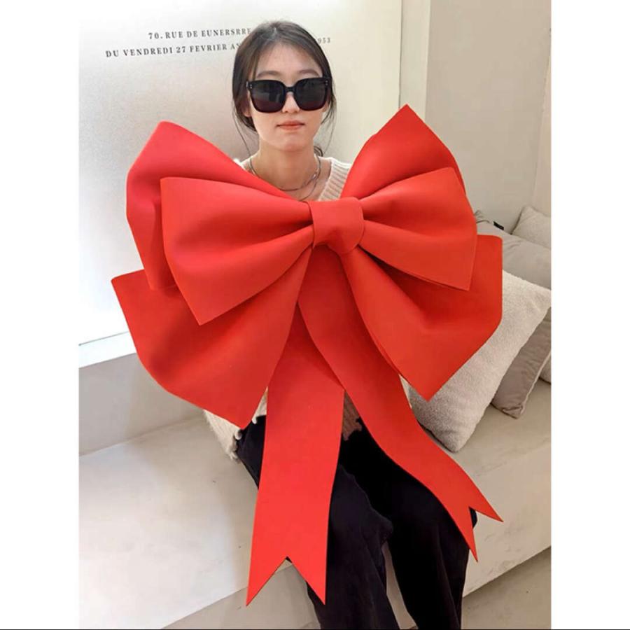 ビッグリボン 大型リボン 立体型リボン 納車式 クリスマス飾り 結婚式