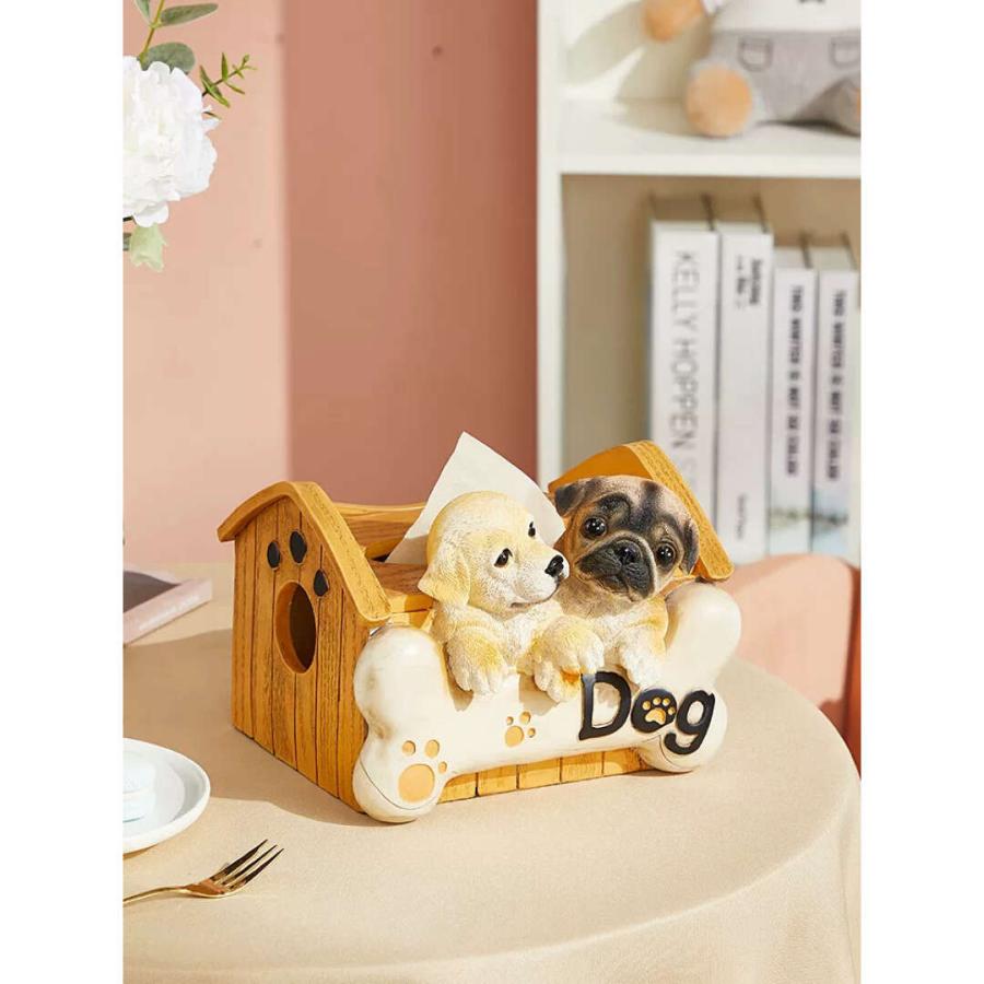 犬の置物  パグ雑貨　pug置物 癒し かわいい 動物 ティッシュケース インテリア雑貨 ティッシュケース 犬の置物 pug置物 癒し パグ雑貨