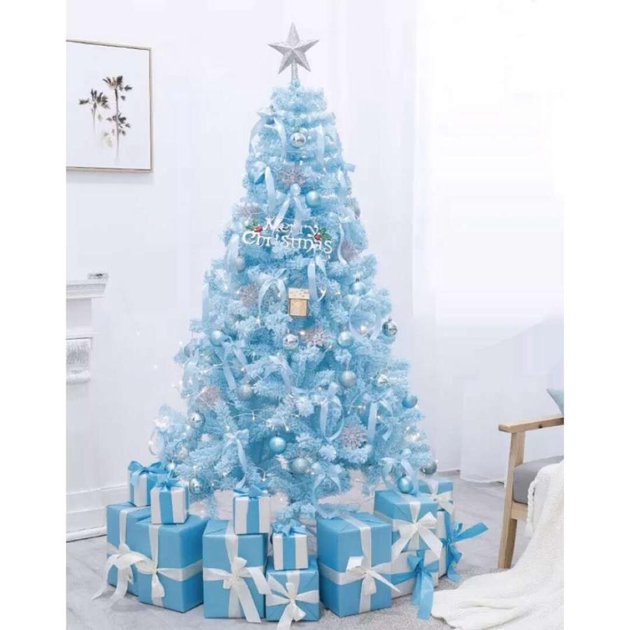 青いクリスマスツリー 180cmおしゃれ セット クリスマスイルミネーション blueクリスマスツリー 180cmおしゃれ セット クリスマス