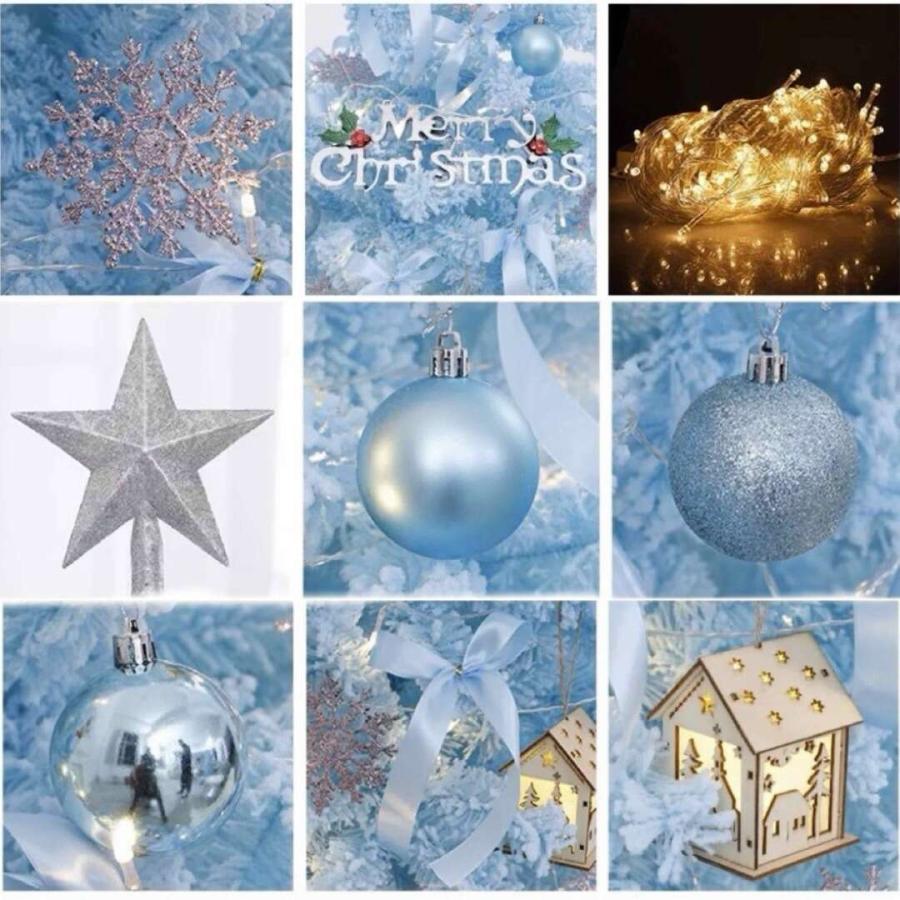 blueクリスマスツリー 180cmおしゃれ セット クリスマス