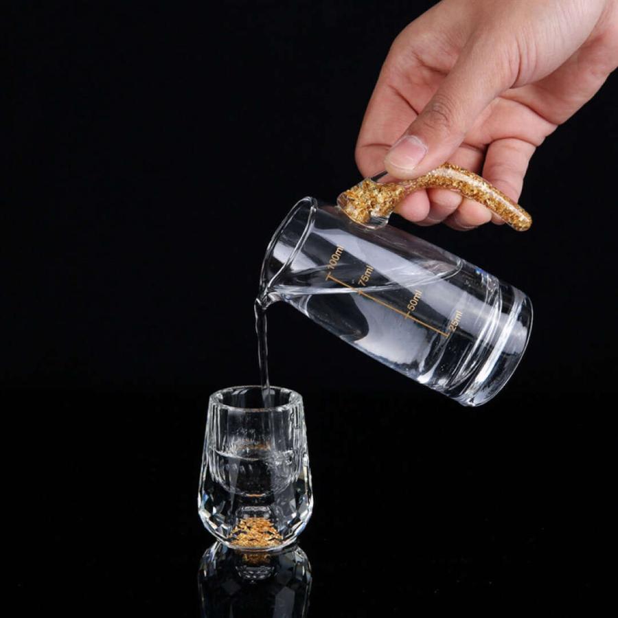 グラス 冷酒器 冷酒グラス グラスセット ショットグラス 金箔入れ高級グラス グラス 冷酒器 冷酒グラス グラスセット ショットグラス 金箔入れ高級
