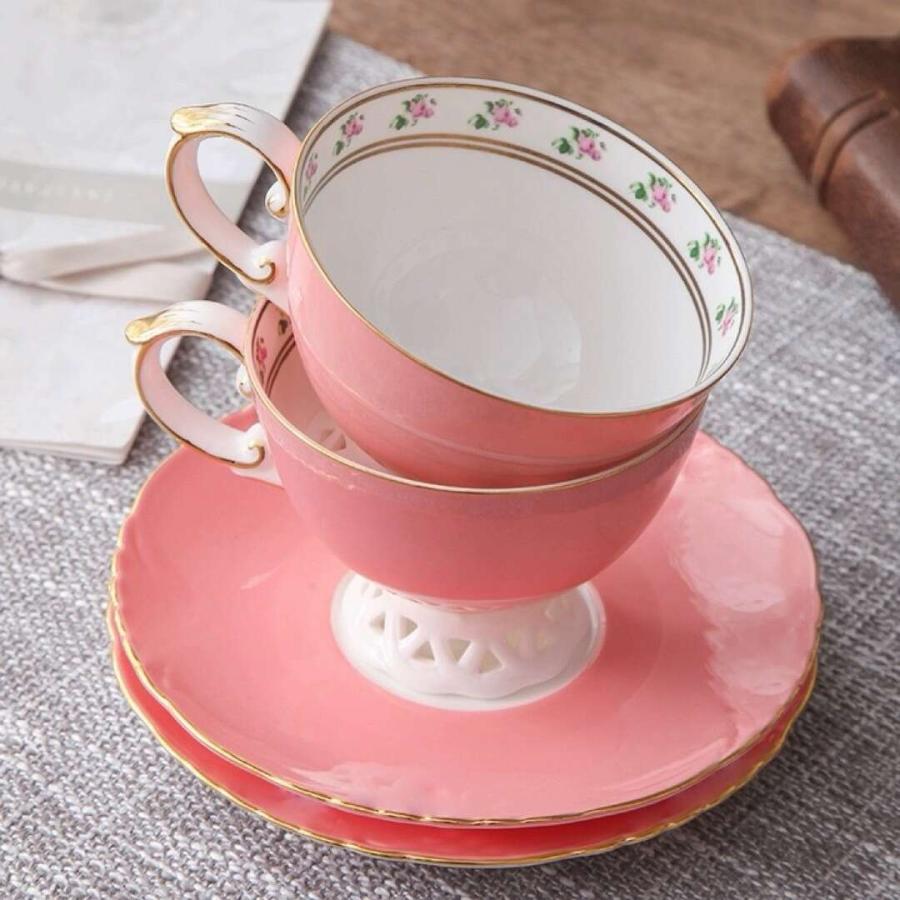 西洋ティー・コーヒーカップセット カップ＆ソーサー4客セット ．陶器
