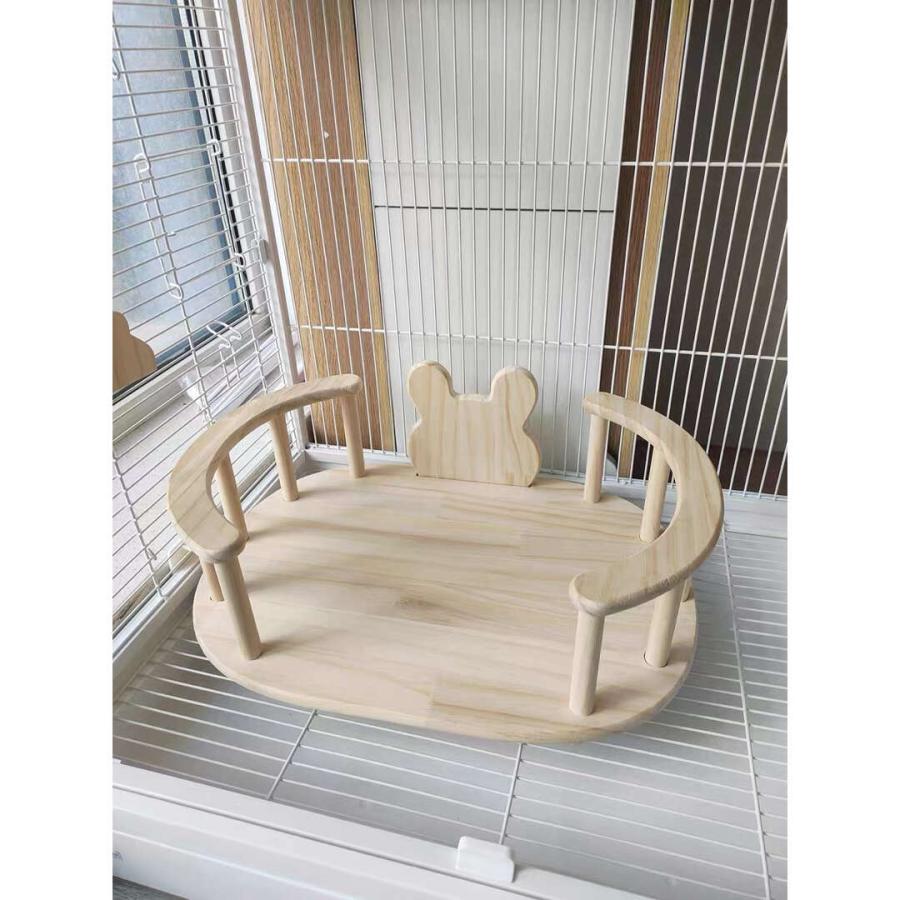 ペットベッド おしゃれな本格木製ベッド ミニベッド ハウス ペット用品