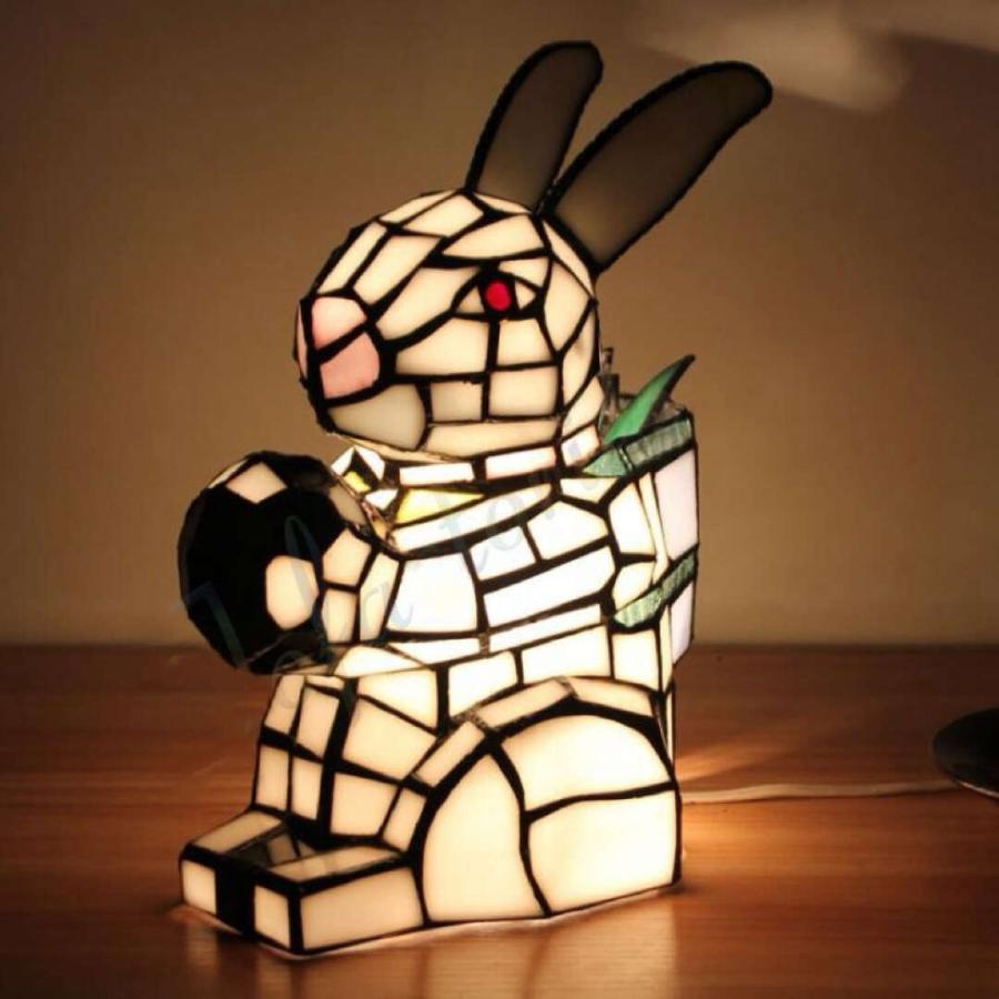 ステンドグラスランプ 卓上スタンド ．豪華テーブルランプ 卓上照明  