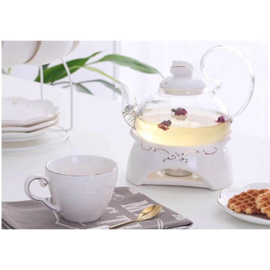 ティー・コーヒーカップセット カップ＆ソーサー4客セット ．陶磁器