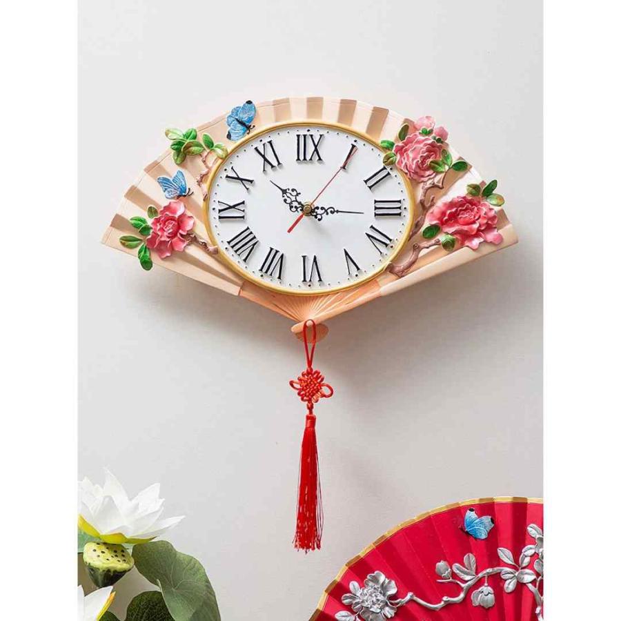 壁掛け時計 静音 和風 掛け時計 時計 壁掛け かけ時計 おしゃれ : 夢