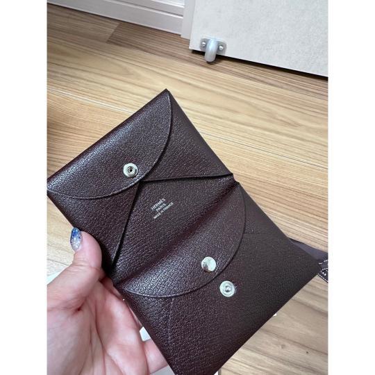 エルメス HERMESカルヴィデュオCalvi Duoカードケース B刻印 : 夢 