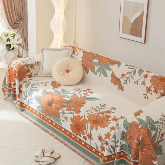 ソファーカバー ソファーシーツ3人掛けマルチカバー ．ソファー保護  