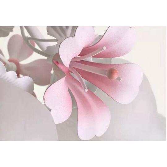 花柄ペンダントライト 洋風照明シャンデリア．北欧デザイン天井照明