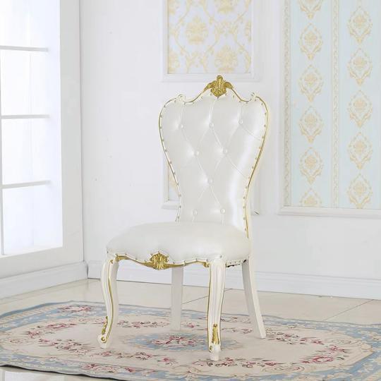 ダイニングチェア姫系アンティーク調家具 椅子 猫足イス ロマンチック ロココ調 ダイニングチェア姫系アンティーク調家具 椅子 猫足イス ロマンチック