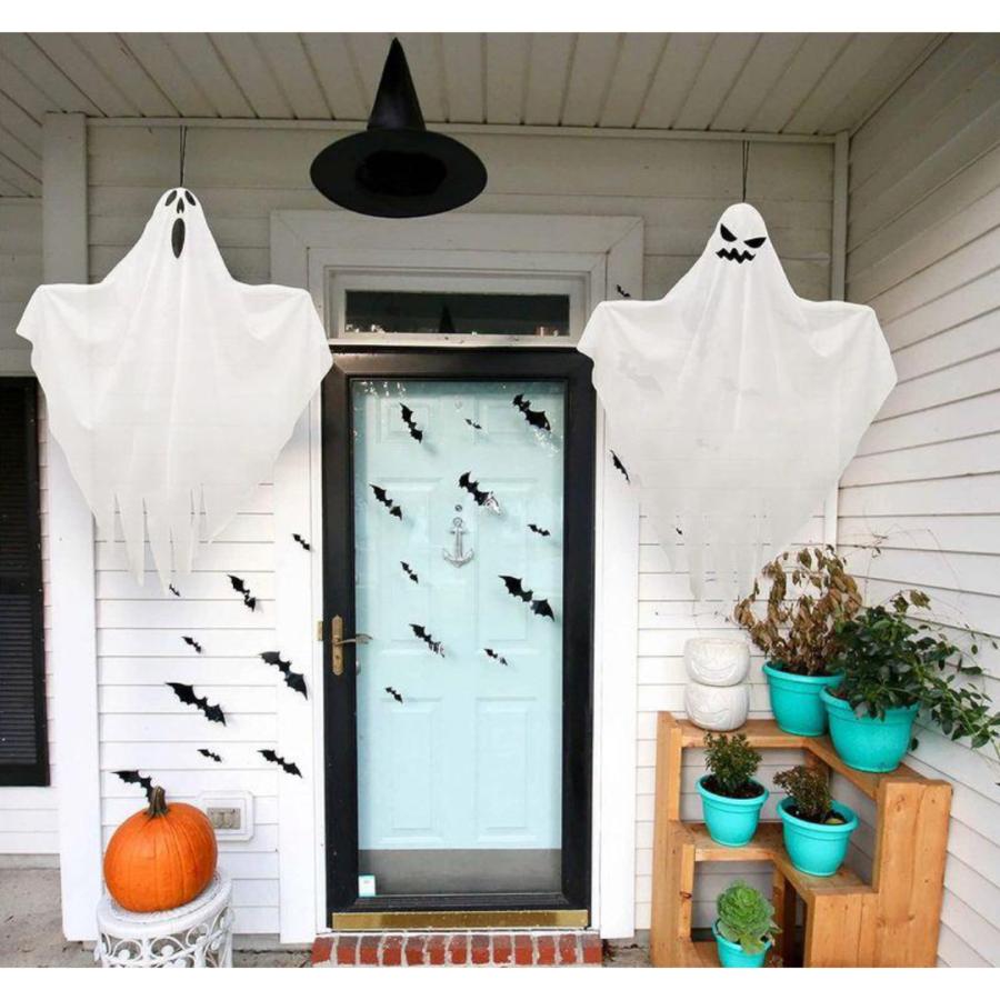 ハロウィン 飾り 幽霊 吊り下げ お化け屋敷飾り ハンギング 道具 : 夢