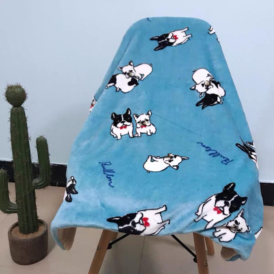 フレンチブルドッグ 犬かわいい お昼寝 超ソフトフリースブランケット毛布 フレンチブルドッグ 犬かわいい お昼寝 超ソフトフリース