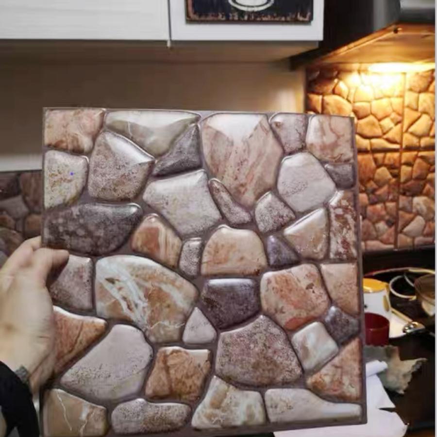 3D壁紙 リメイクシート 剥がせる DIY リフォーム 防水 立体シール 3D壁紙 リメイクシート 剥がせる DIY リフォーム 防水 立体シール : 夢