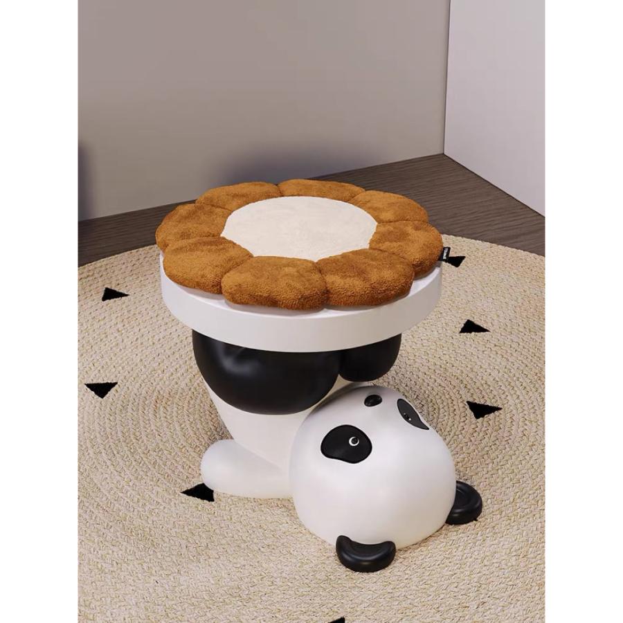 パンダ 動物椅子 イス スツール(パンダ柄) インテリア家具 パンダ雑貨 パンダ 動物椅子 イス スツール(パンダ柄) インテリア家具 パンダ雑貨