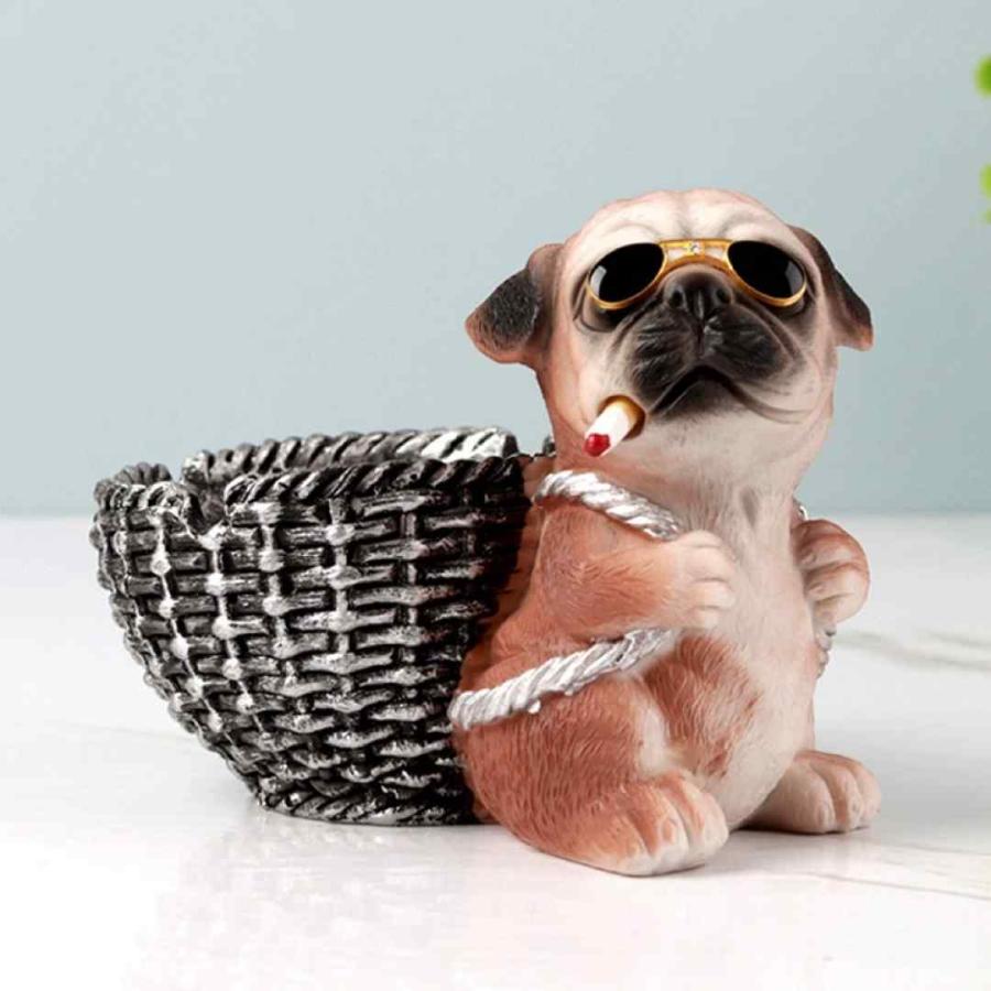 パグ 置物 小物入れドッグ 犬 収納ボックス 卓上収納 雑貨収納 かご 小物入れ パグ 置物 小物入れドッグ 犬 収納ボックス 卓上収納 雑貨収納 かご