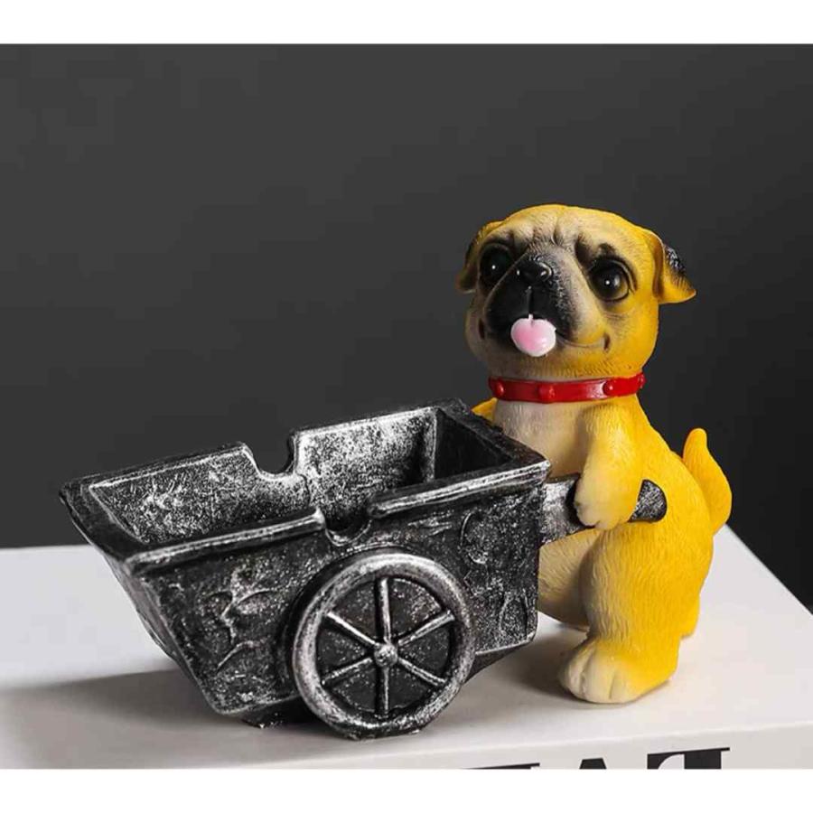 パグ置物 小物入れドッグ 犬 収納ボックス 卓上収納 かご  小物入れ パグ 置物 小物入れドッグ 犬 収納ボックス 卓上収納 雑貨収納 かご