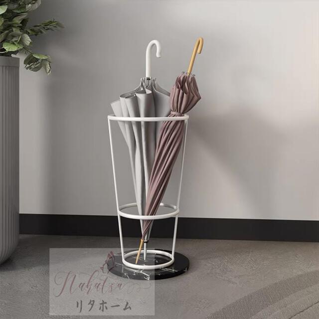 A37649 大理石 アンブレラスタンド 傘立て スリム おしゃれ コンパクト  