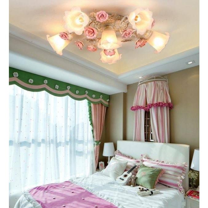 注目 A37855 姫系雑貨 居間ランプ 洋風天井照明 おしゃれ照明