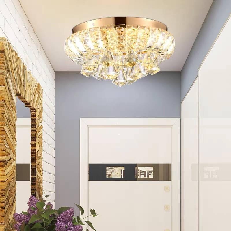 A37866 水晶シャンデリア LED ペンダントライ トランプ 天井照明 クリスタルクリア