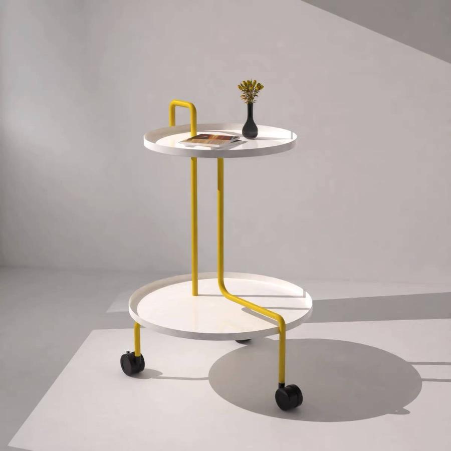 A37957 カフェカート サイドテーブル ．小物入れ．キッチンワゴン．カートワゴン