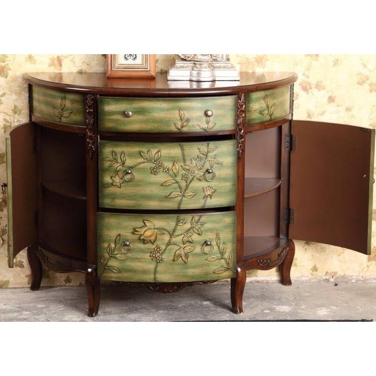 A37966 高級サイドテーブル コンソールテーブル 玄関テーブル 電話台