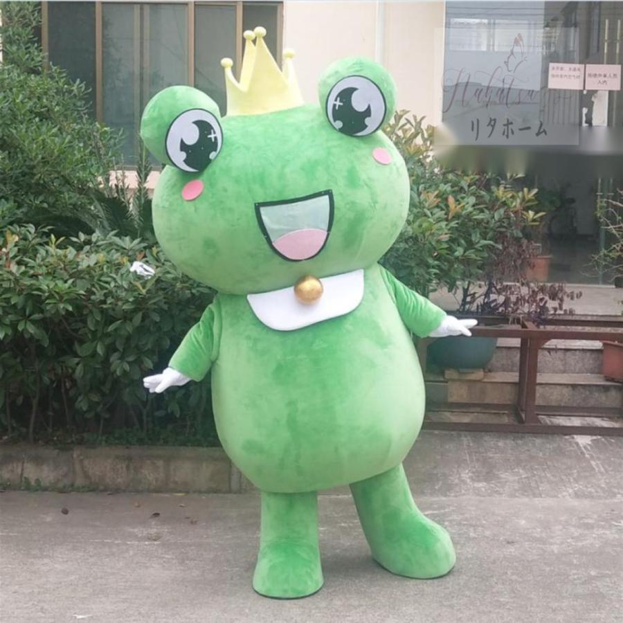 20220715-8　コスプレ衣装 ．ガエル着ぐるみ 大人用着ぐるみ きぐるみ ハロウィン 仮装