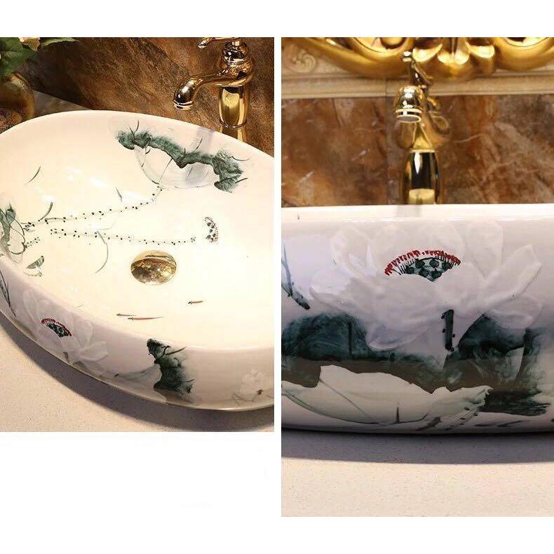 A32127 洗面ボウルセット 洗面ボール ．陶器手水鉢 手洗器 手洗い鉢