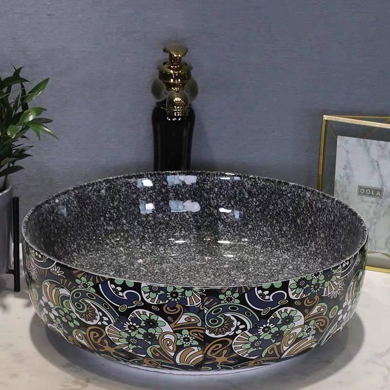 高級洗面台 洗面ボウルセット 強化ガラス手水鉢 洗面器 蛇口