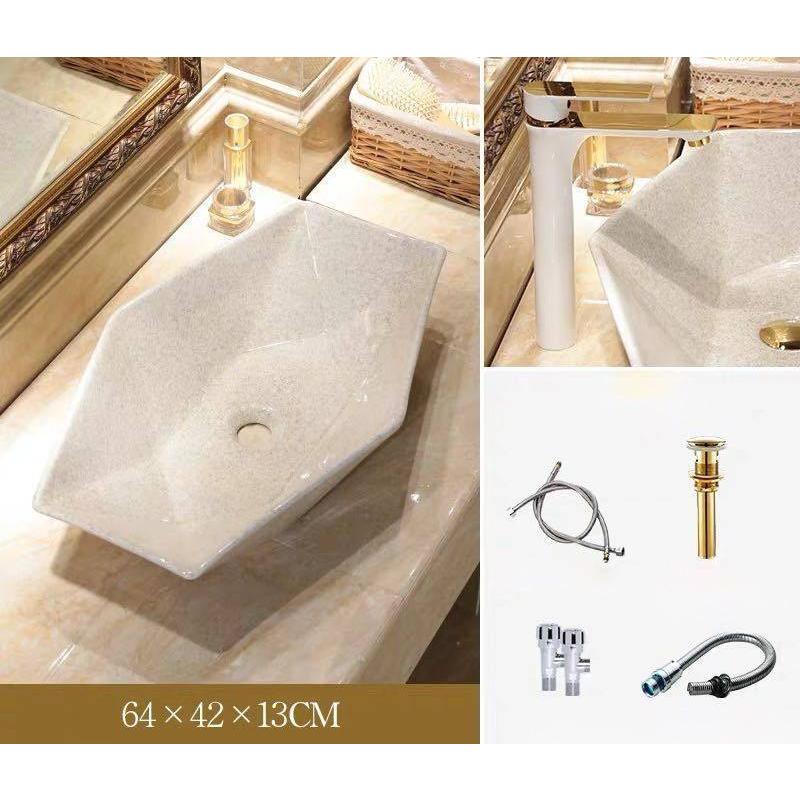 A36279 洗面台 洗面ボウルセット 洗面ボール 陶器 手水鉢 ．手洗器