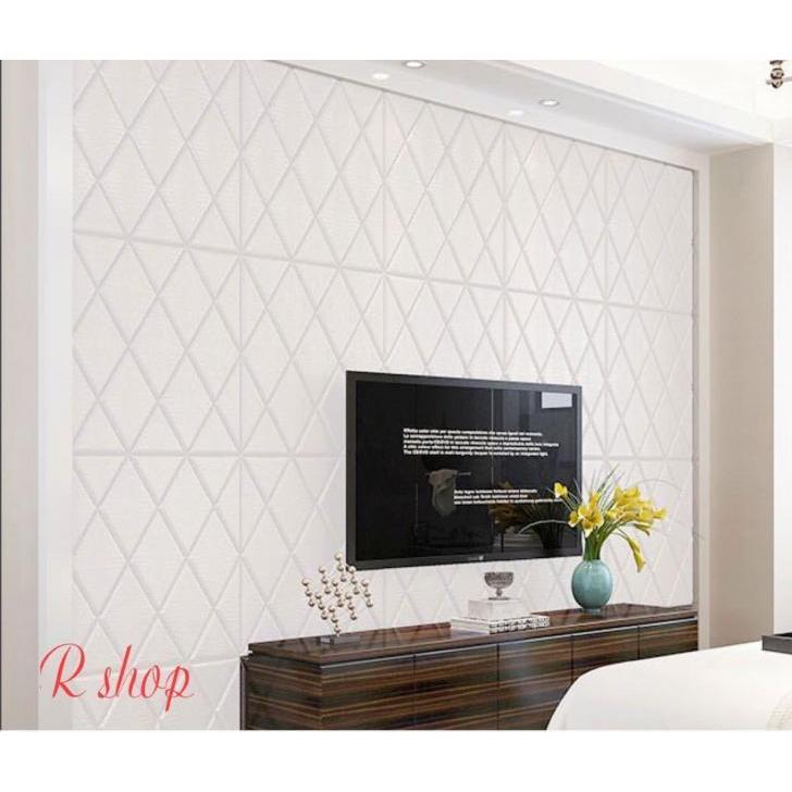 新品50枚 70cm×70cm 3D立体レンガ模様壁紙 防水汚い防止6 【公式通販】