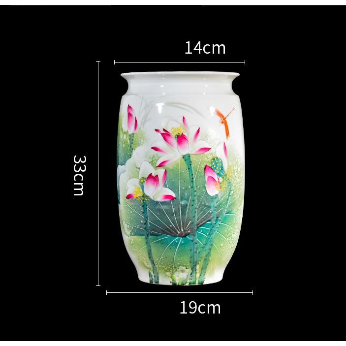 VA119花瓶 かびん 花器 花入れフラワーベース インテリア 雑貨 花柄 陶器_5