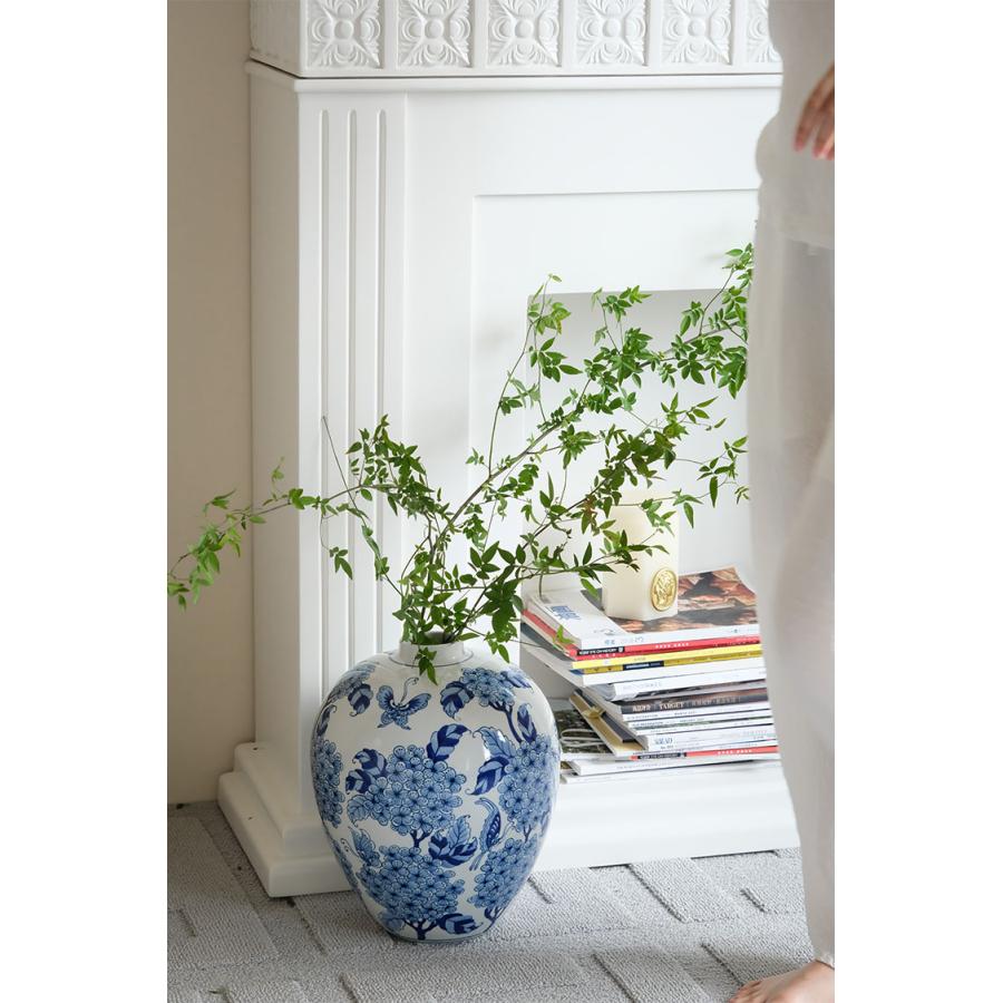 VA45花瓶 かびん 花器 花入れフラワーベース インテリア 雑貨 陶器 花瓶、花器