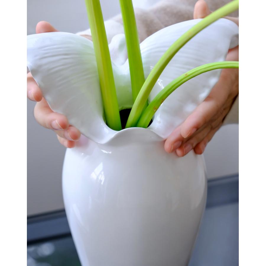 VA48花瓶 かびん 花器 花入れフラワーベース インテリア 雑貨 陶器_6