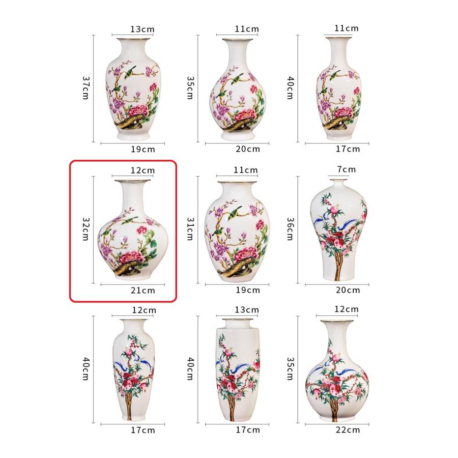 限定素材を使用 VA77-4花瓶 かびん 花器 花入れフラワーベース インテリア 雑貨 花柄 陶器 【E7766731026】(27799円)