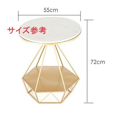 WT9大理石サイドテーブル 電話台 ミニテーブル 花台 ローテーブル