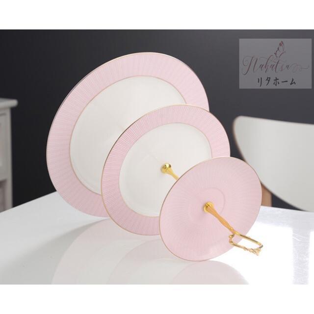 ミントン ハドンホール アフタヌーンティー用3段ケーキスタンド