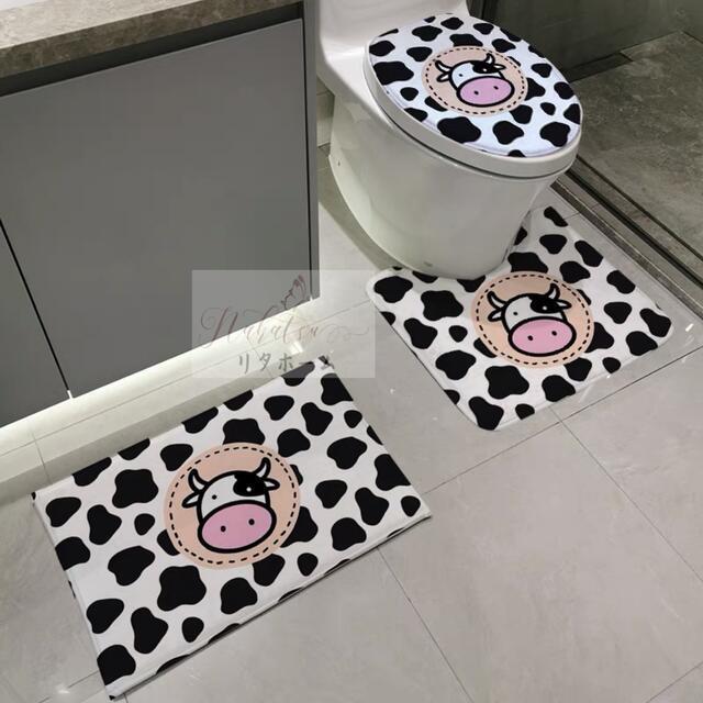 公式直販 トイレマットセット可愛いトイレカバー用品4点セット 年末セール中 Madrebuenconsejo Edu Pe